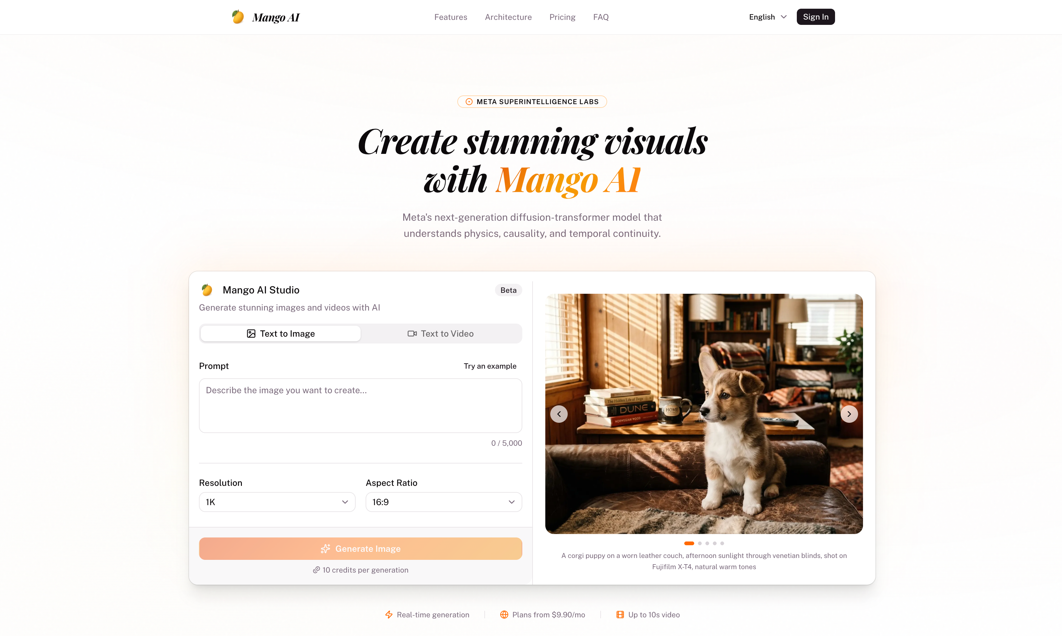 Mango AI: image/video generation with Nano Banana 2, GPT Image 2, Seedance 2
